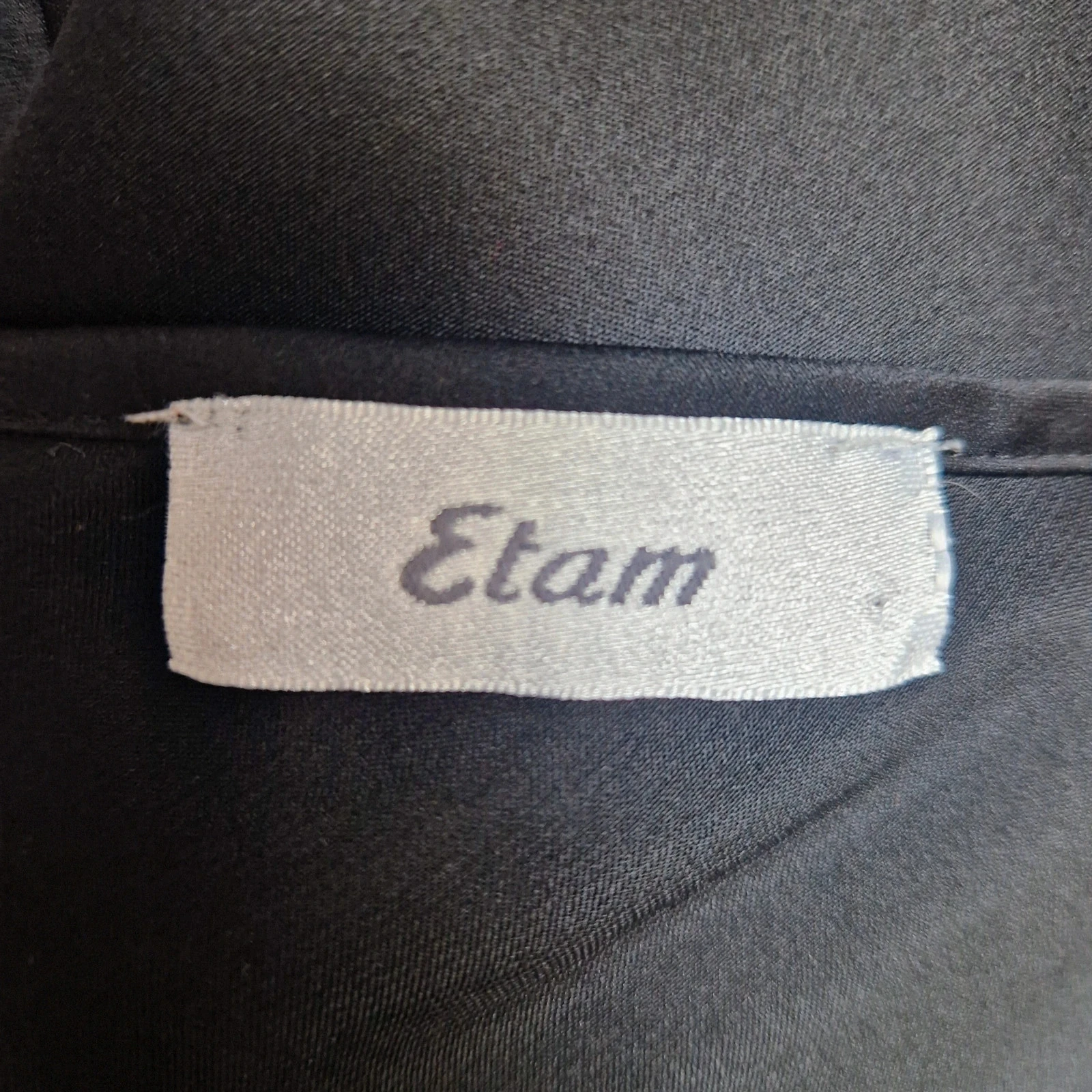 Vestido largo satinado Etam Talla 36 – photo 4